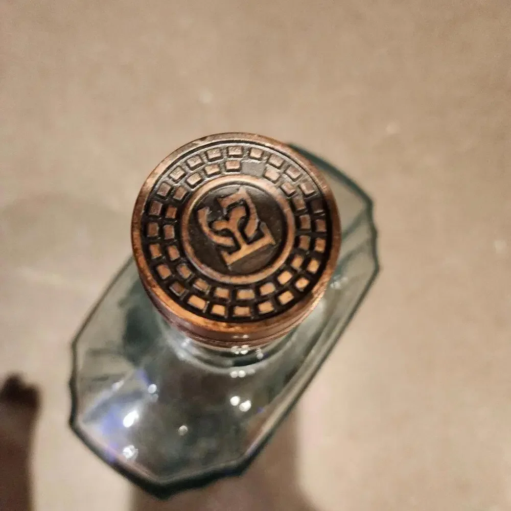 flawless Brooklyn Small Batch Gin empty bottle collectors 25oz.